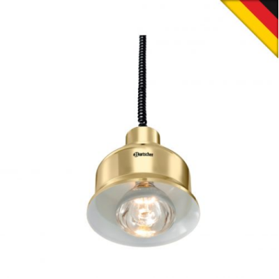  Θερμαντική λυχνία με σύστημα αιώρησης - ανύψωσης χρυσή 114275